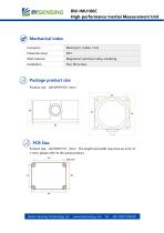 BW-IMU100C High-Performance Inertial Measurement Unit Technical Manual - 4