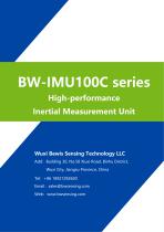 BW-IMU100C High-Performance Inertial Measurement Unit Technical Manual - 9