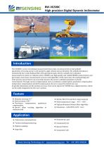 BW-VG 500C High-precision Digital  Dynamic Inclinometer  Technical Manual-2