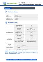 BW-VG 500C High-precision Digital  Dynamic Inclinometer  Technical Manual-3