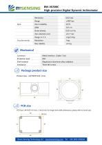 BW-VG 500C High-precision Digital  Dynamic Inclinometer  Technical Manual-4