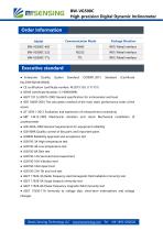 BW-VG 500C High-precision Digital  Dynamic Inclinometer  Technical Manual-8