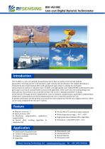 BW-VG100C Low-cost Digital Dynamic Inclinometer Technical Manual-2