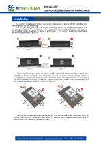 BW-VG100C Low-cost Digital Dynamic Inclinometer Technical Manual-5