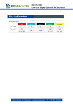 BW-VG100C Low-cost Digital Dynamic Inclinometer Technical Manual-6