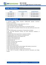 BW-VG100C Low-cost Digital Dynamic Inclinometer Technical Manual-8