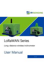 LoRaWAN Series Triaxial Inclinometer User Manual-1