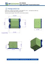 WF-WM400 High-speed WiFi Triaxial Inclinometer - 5