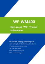 WF-WM400 High-speed WiFi Triaxial Inclinometer - 9