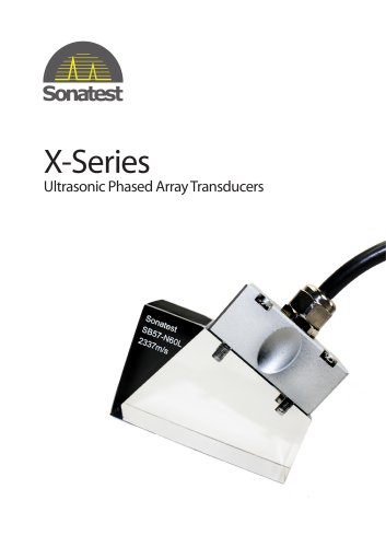 X Series Phased Array Transducers