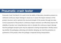 Pneumatic crash tester JQQ-50 - 2