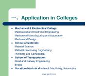 Applications in Colleges and Universities-2