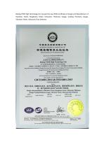 Beijing TIME High Technology Ltd. EMS Certificate - 1