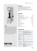 Motorized Double Rockwell Hardness Tester TIME®6104