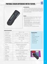 Portable Color Difference Meter TCD100 - 1