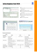 Portable Roughness Tester TR220 - 2