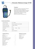 Precision Thickness Gauge TT700 - 1