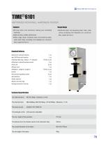 TIME Bench Hardness Tester Catalog - 7