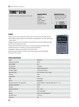 TIME Surface Roughness Tester Catalog - 4