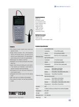 TIME Vibration Meter Catalog - 5