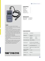 TIME2110/2113 Ultrasonic Thickness Gauge - 1