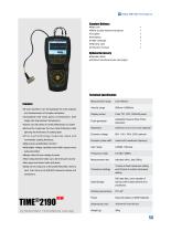 Ultrasonic Thickness Gauge TIME®2190