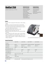 UniCut 250 Sample Manual Cutter - 1