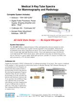 Medical XR-100T-CdTe Detector Specifications - 2