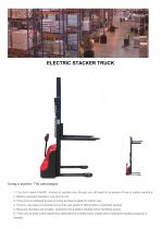 Fully Electric Power Wolkie Straddle Stacker Fork-SANTAI MACHINERY-1
