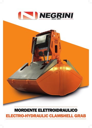 Electro-hydraulic clamshell grab