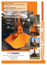 Hydraulic clamshell grab-2
