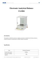 FA1004 Electronic Analytical Balance A0(20250606)