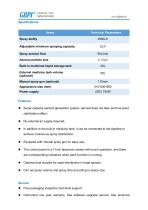 GB-D100 Mobile Atomizing Humidification And Disinfection Equipment-2