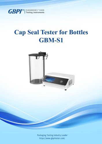 GBM-S1 Cap Seal Tester for Bottles A0(20250126)