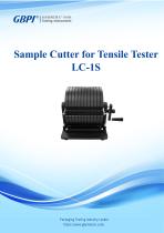 LC-1S Sample Cutter for Tensile Tester A0(20231120)