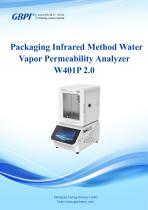 W401P 2.0 Packaging Infrared Method Water Vapor Permeability Analyzer A0(20250126)-1