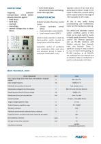 Fans automatic control cabinet. Type SHSAUV - 3