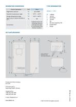 Fans automatic control cabinet. Type SHSAUV - 4