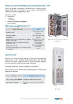 Metal-clad rectifier semiconductor substations KVPP-3