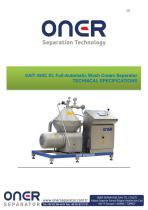 SAIT 450CXL Full-Automatic Wash Cream Separator - 1