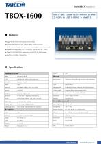 TAICENN/Box PC/TBOX-1600-1