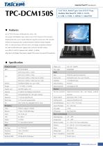 TAICENN/Panel PC/TPC-DCM150S-1