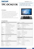 TAICENN/Panel PC/TPC-DCM215K-1