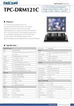 TAICENN/Panel PC/TPC-DRM121C-1