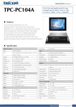 TAICENN/Panel PC/TPC-PC104A-1