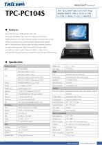 TAICENN/Panel PC/TPC-PC104S-1