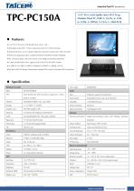 TAICENN/Panel PC/TPC-PC150A-1