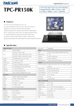 TAICENN/Panel PC/TPC-PR150K-1