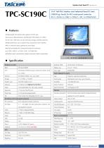 TAICENN/Panel PC/TPC-SC190C-1