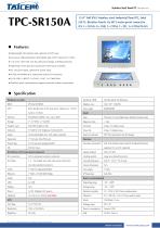 TAICENN/Panel PC/TPC-SR150A-1